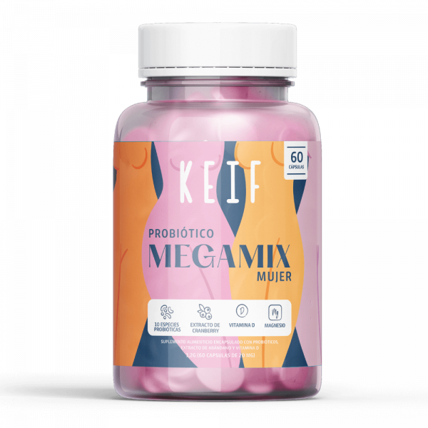 Suplemento Probi Tico Megamix Mujer Cap Keif Organics